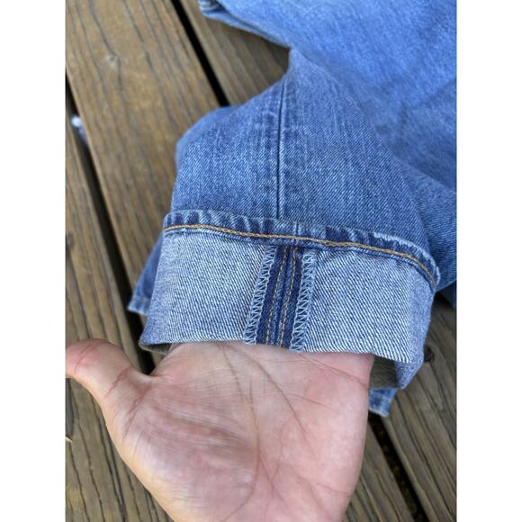 Polo Ralph Lauren Classic Fit 867 Jeans Men’s 34x30 Blue Denim Selvedge - Picture 6 of 16